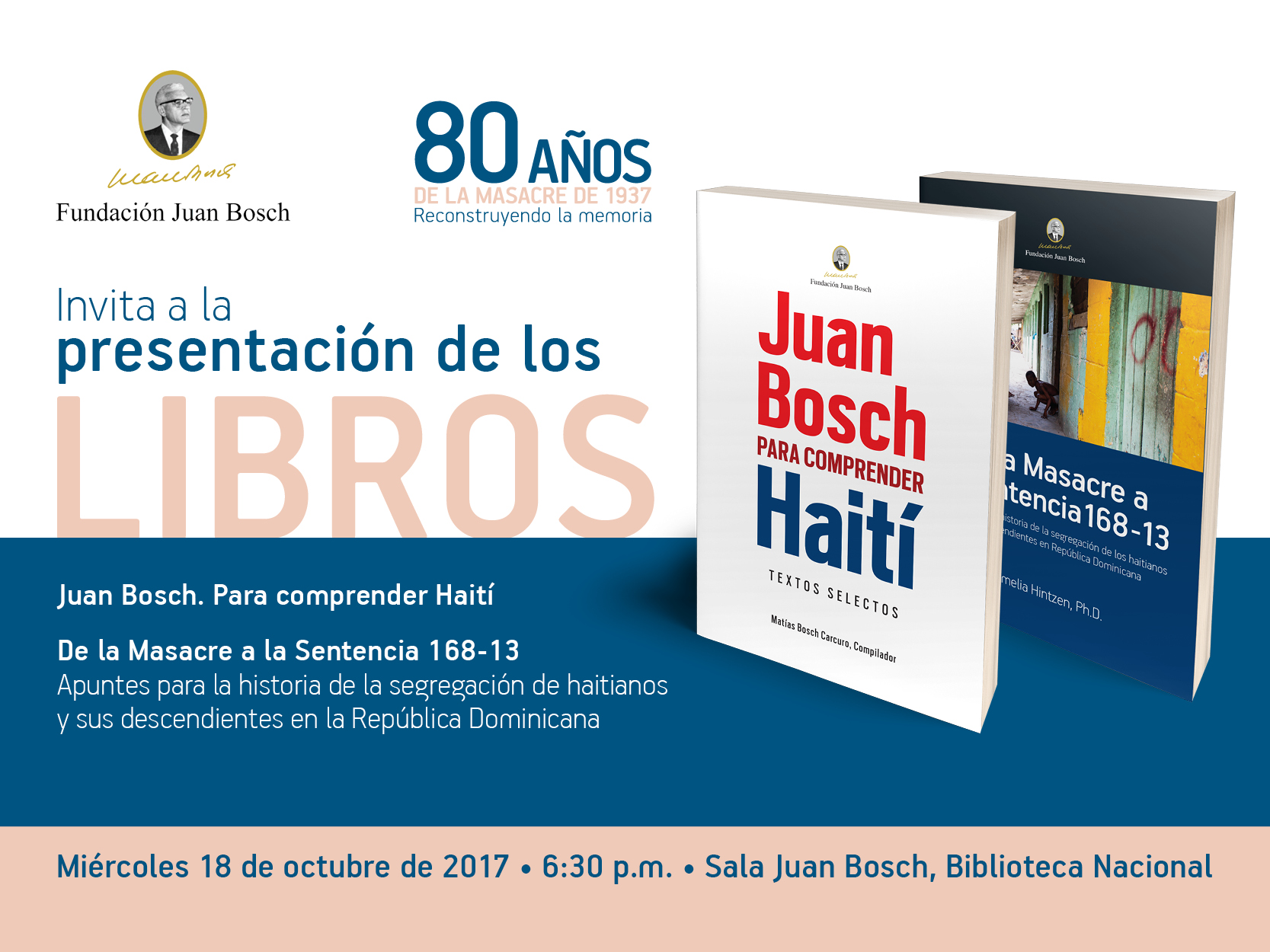 La presentación de los libros comienza la agenda de actividades y encuentros