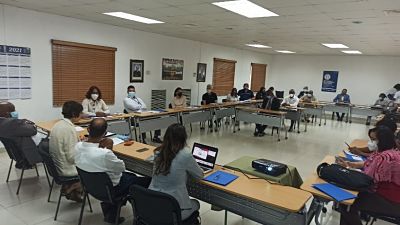 Encuentro con autoridades gubernamentales en Centro La Salle Hermano Alfredo Morales el 22 de junio de 2021