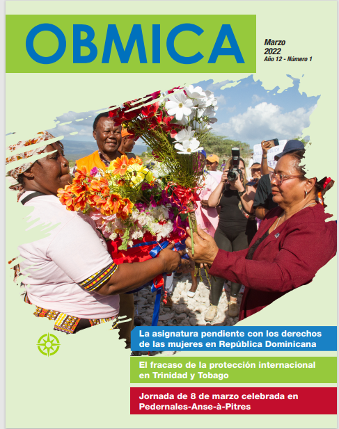 Portada Boletin OBMICA Marzo 2022